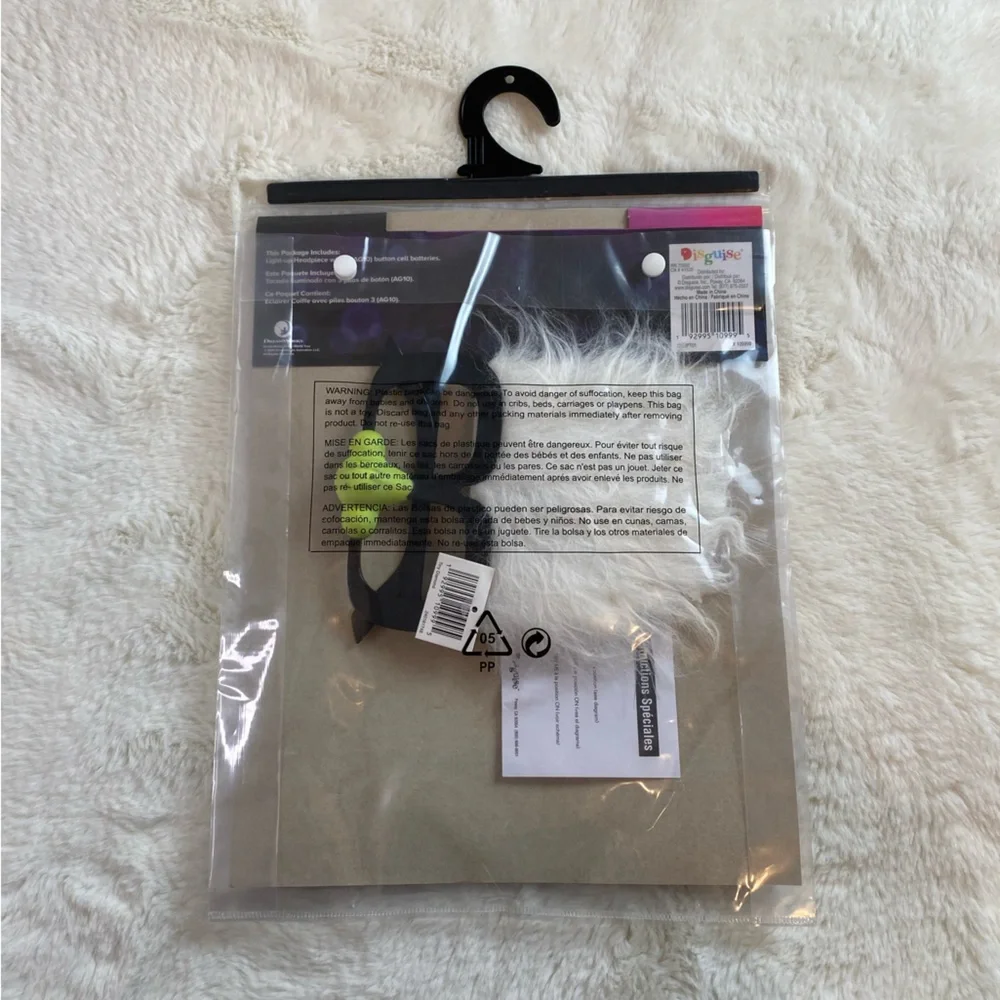 Trolls Tiny Diamond Light-Up Headpiece NWT